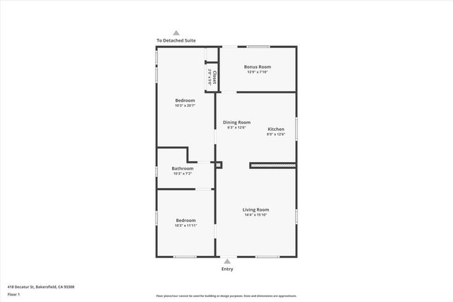 418 Decatur Street, Bakersfield, CA 93308