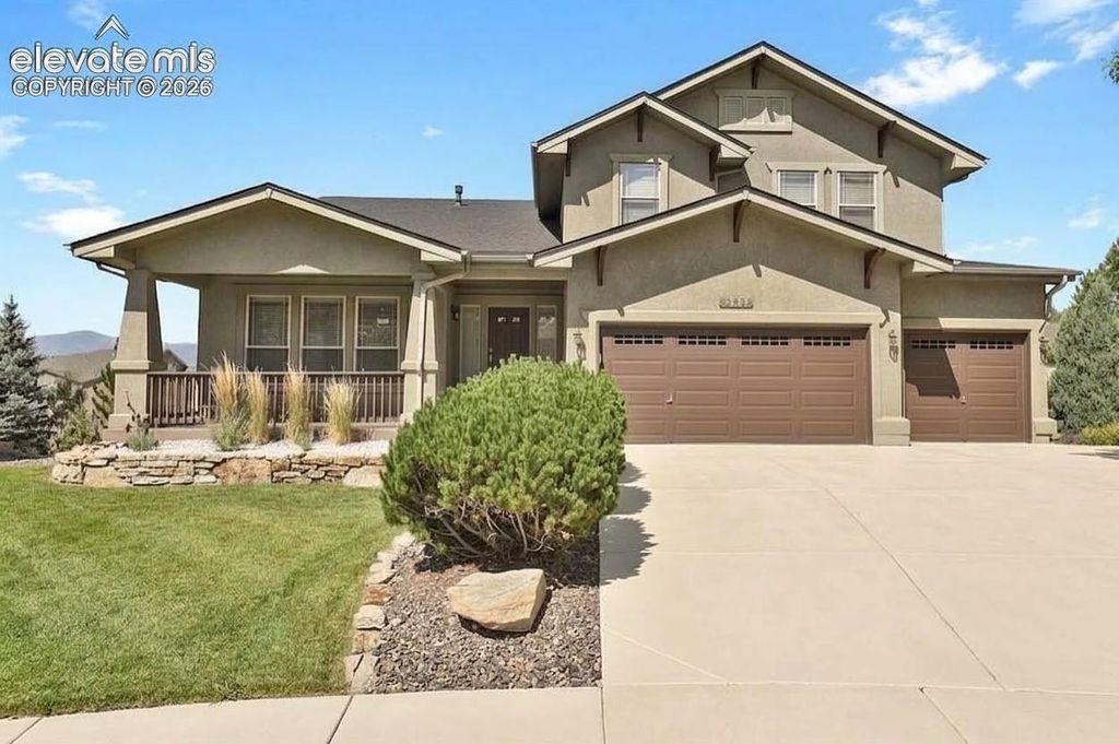 12526 Tenny Crags Road, Colorado Springs, CO 80921 — exterior