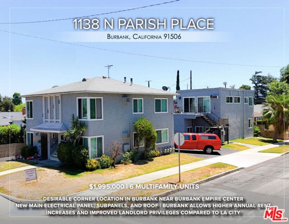 1138 N Parish Place, Burbank, CA 91506