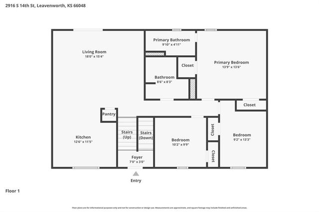 2916 S 14th Street, Leavenworth, KS 66048