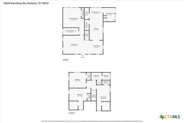 15629 Romberg Road, Holland, TX 76534