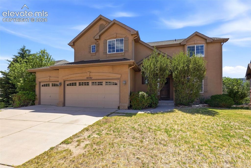 16497 Curled Oak Drive, Monument, CO 80132 — exterior