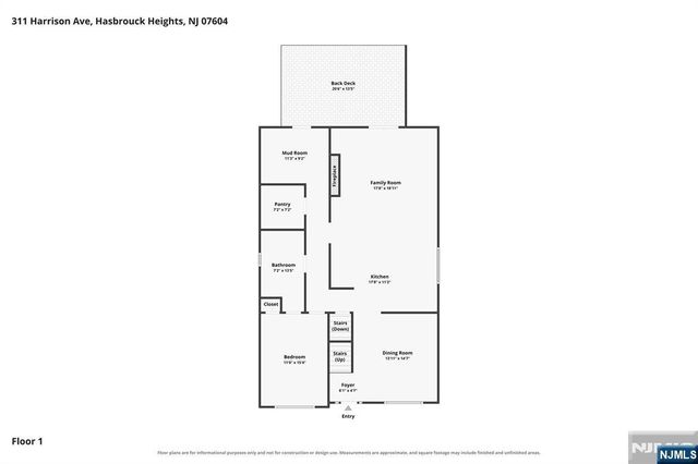 311 Harrison Avenue, Hasbrouck Heights, NJ 07604