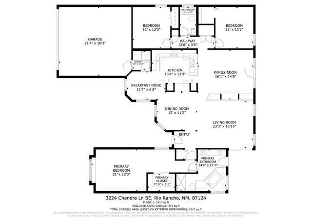 3224 Chandra Lane SE, Rio Rancho, NM 87124