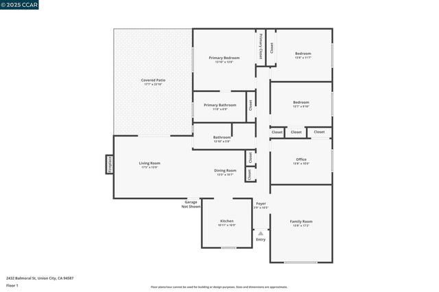 2432 Balmoral St, Union City, CA 94587