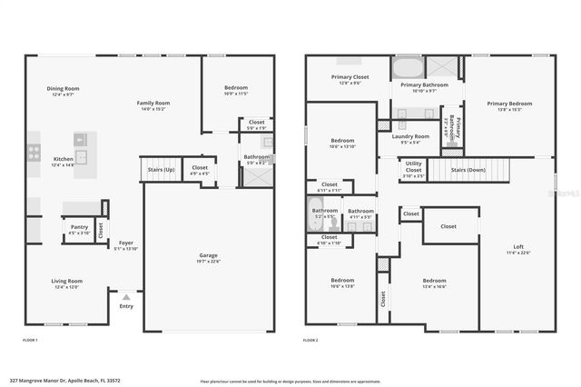 327 MANGROVE MANOR DRIVE, Apollo Beach, FL 33572