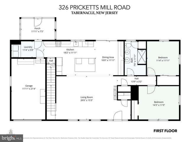 326 PRICKETTS MILL RD, Tabernacle, NJ 08088