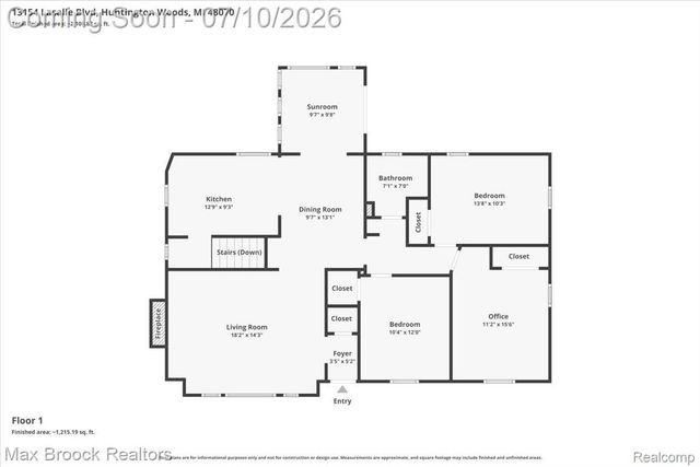 13154 Lasalle Boulevard, Huntington Woods, MI 48070
