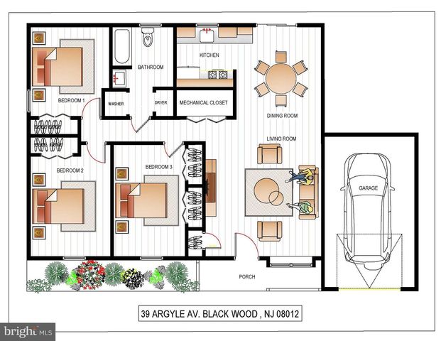 39 ARGYLE AVE, Blackwood, NJ 08012