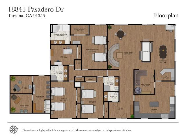 18841 Pasadero Drive, Tarzana, CA 91356