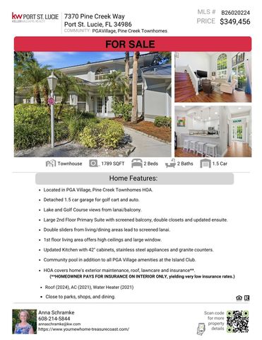 7370 Pine Creek Way, Port St. Lucie, Port St Lucie, FL 34986