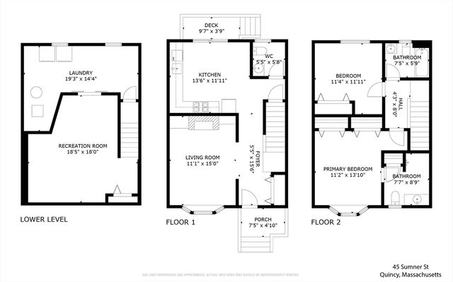 45 Sumner St 45, Quincy, MA 02169