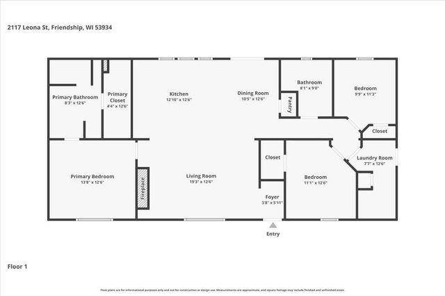 2117 Leona Street, Friendship, WI 53934