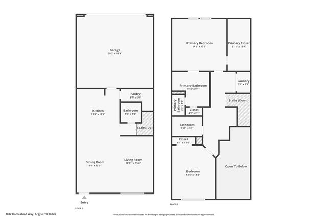 1032 Homestead Way, Argyle, TX 76226