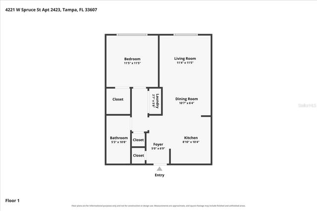 4221 W SPRUCE STREET 1419, Tampa, FL 33607