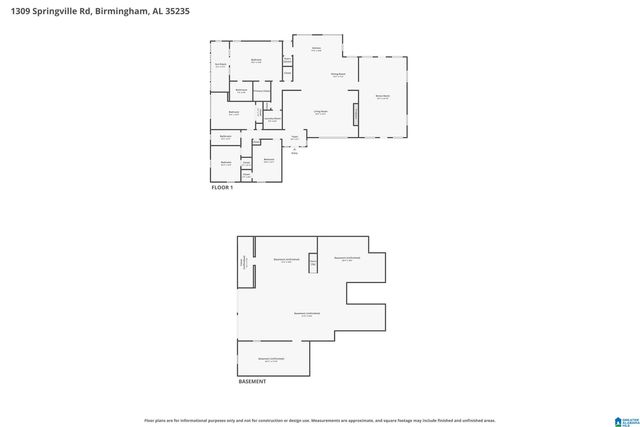 1309 SPRINGVILLE ROAD, Birmingham, AL 35215