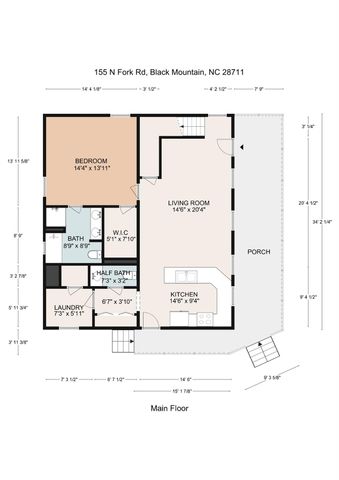 155 N Fork Road, Black Mountain, NC 28711