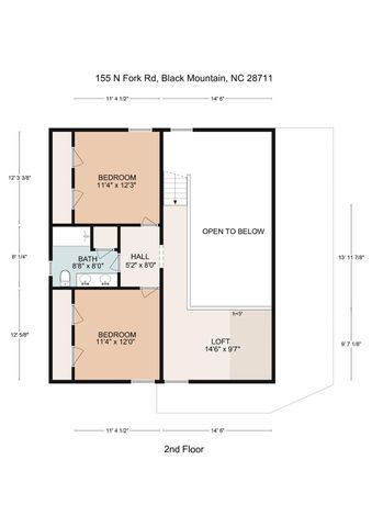 155 N Fork Road, Black Mountain, NC 28711