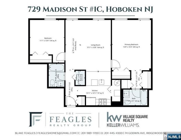 729 Madison Street 1C, Hoboken, NJ 07030