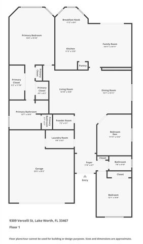 9309 Vercelli St, Lake Worth, FL 33467