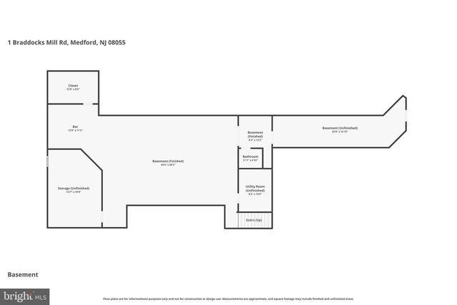 1 BRADDOCKS MILL CT, Medford, NJ 08055