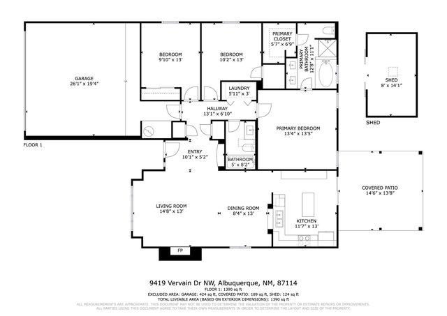 9419 Vervain Drive NW, Albuquerque, NM 87114