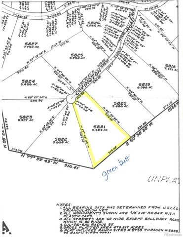 Lot 5821 Covington Road, Fort Garland, CO 81133