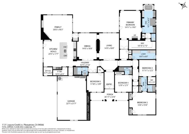1131 Laguna Creek Lane, Pleasanton, CA 94566