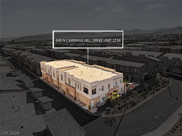 600 North Carriage Hill Drive 2156, Las Vegas, NV 89138