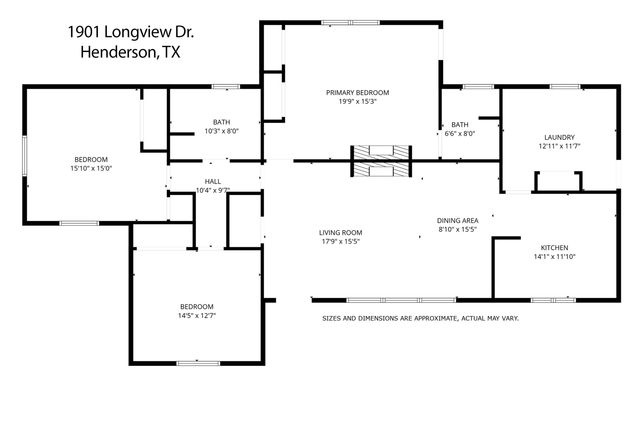 1901 Longview Dr, Henderson, TX 75652