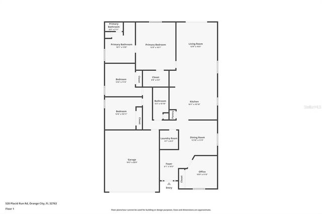 520 PLACID RUN ROAD, Orange City, FL 32763