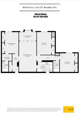 99 Pond Ave 417, Brookline, MA 02445