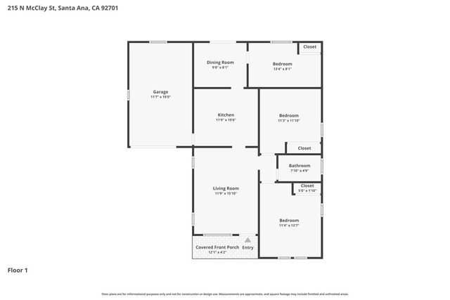 215 N Mcclay, Santa Ana, CA 92701