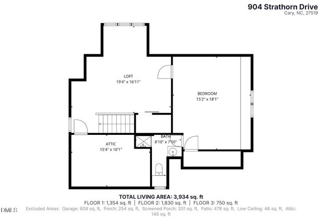 904 Strathorn Drive, Cary, NC 27519