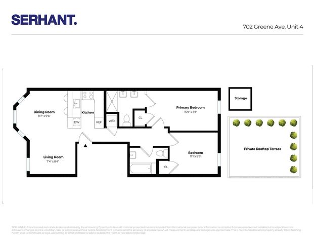 702 Greene Ave Apt 4, New York City, NY 11221