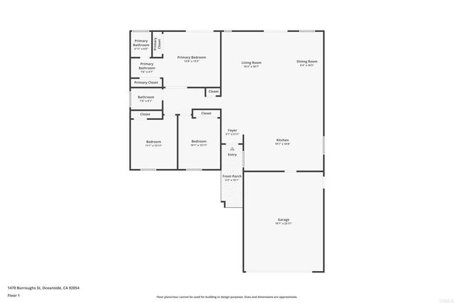 1470 Burroughs Street, Oceanside, CA 92054