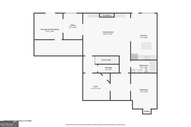 14695 Timber Point, Milton, GA 30004