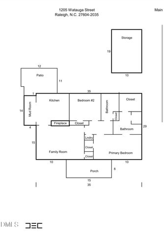1205 Watauga Street, Raleigh, NC 27604