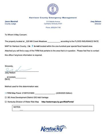 329 Mill Creek Meadows Drive, Cynthiana, KY 41031