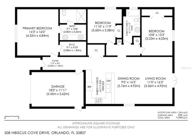 508 HIBISCUS COVE DRIVE, Orlando, FL 32807