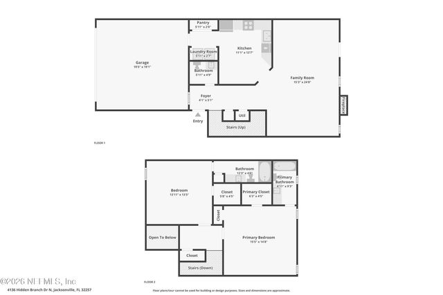 4136 HIDDEN BRANCH Drive N, Jacksonville, FL 32257