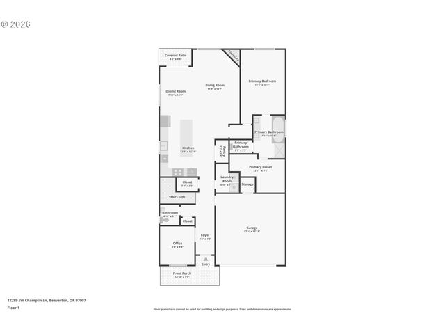 12289 Sw CHAMPLIN Ln, Beaverton, OR 97007