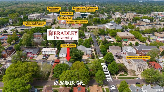 1507 W BARKER Avenue, Peoria, IL 61606