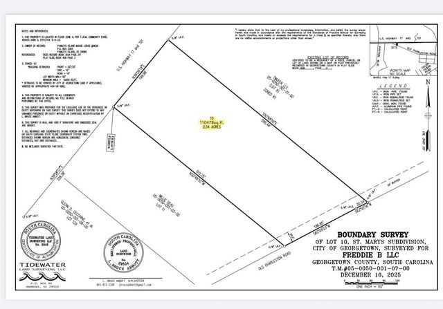 TBD Old Charleston Rd., Georgetown, SC 29440