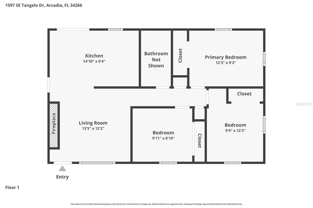 1597 SE TANGELO DRIVE, Arcadia, FL 34266