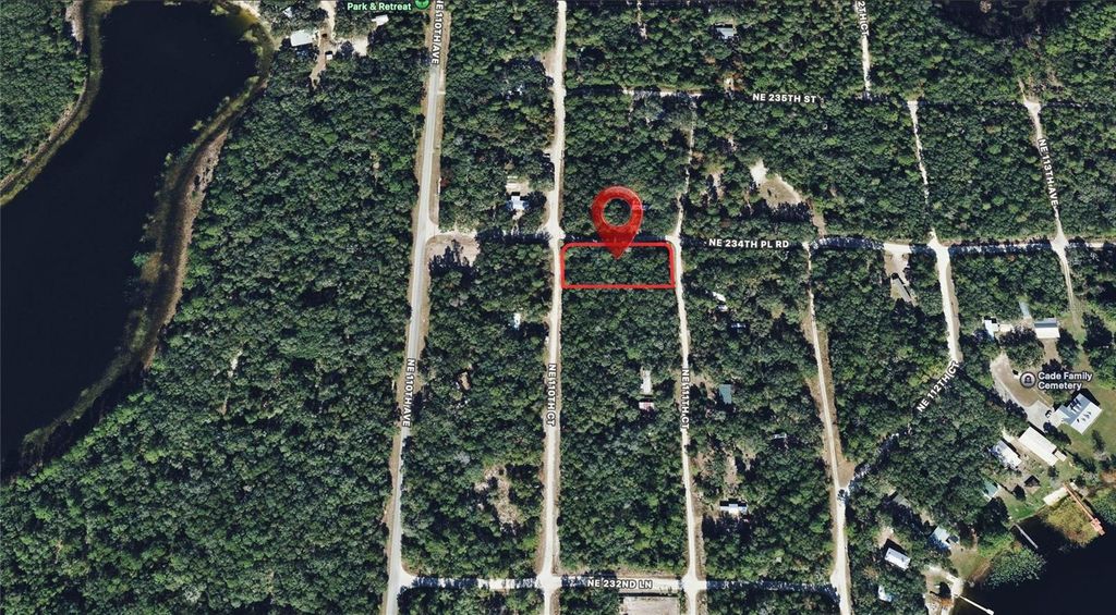 Image 1 of property listing at TBD NE 234TH PL RD, Fort Mc Coy, FL 32134