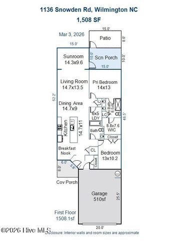 1136 Snowden Road, Wilmington, NC 28412