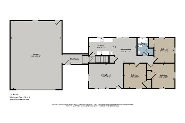 12699 Ne Macclain Street Ne, Oakfield Twp, MI 49326