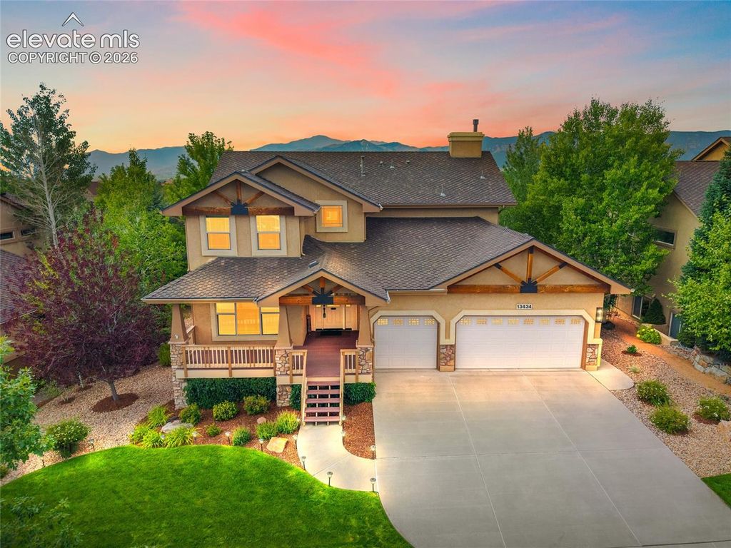 13434 Crane Canyon Loop, Colorado Springs, CO 80921 — exterior