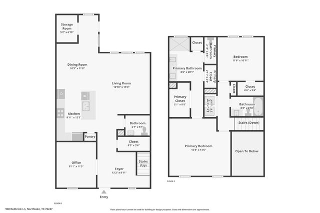 908 Redbrick Lane, Northlake, TX 76247